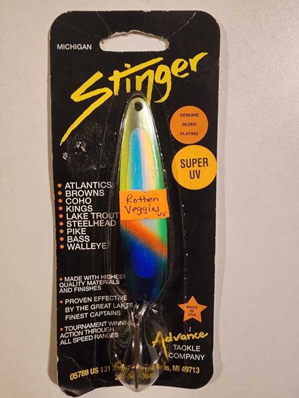 Michigan Stinger 3 3/4" Spoon: Rotten Veggies UV S437UV