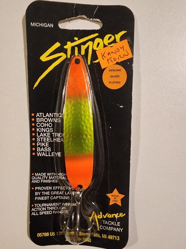 Michigan Stinger 3 3/4" Spoon: Kandy Korn SHKK