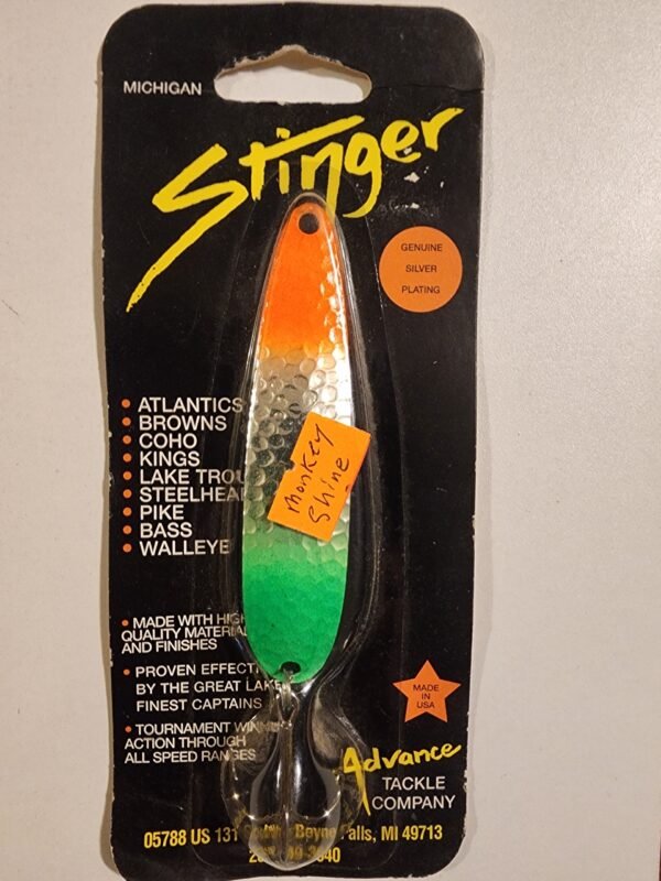Michigan Stinger 3 3/4" Spoon: Monkey Shine