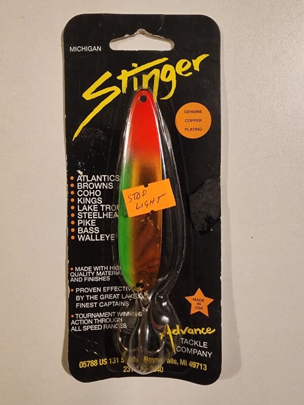 Michigan Stinger 3 3/4" Spoon: Stop Light S248