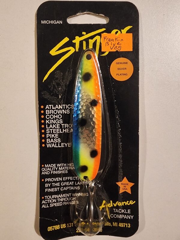 Michigan Stinger 3 3/4" Spoon: Freakin Blue Veg SH272