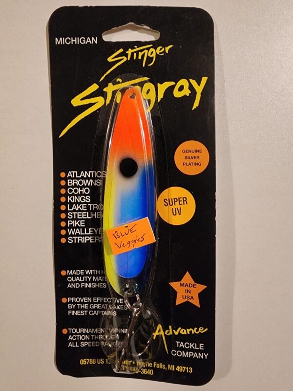 Michigan Stinger STINGRAY 4 1/4": Blue Veggies UV NS404