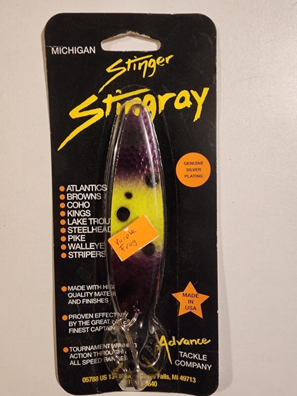 Michigan Stinger STINGRAY 4 1/4": Purple Frog NSH302D