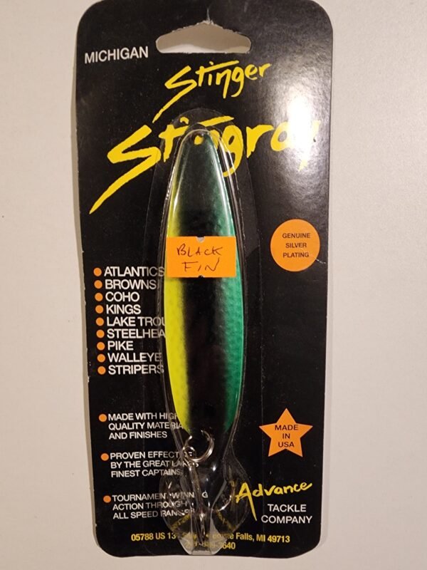 Michigan Stinger STINGRAY 4 1/4": Black Fin NSH271