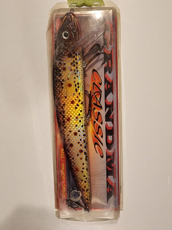 Grandma Classic 13" Lure- Brown trout colour