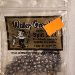 Water Gremlin Removable Split Shots: PSS-B Qty 70