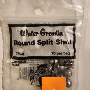 Water Gremlin Round Split Shots: 735-4 Qty 20