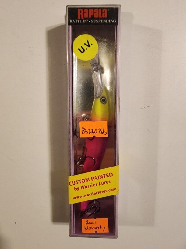 Custom Painted Deep Down Husky Jerks DHJ-12: Warrior: Reel Naughty