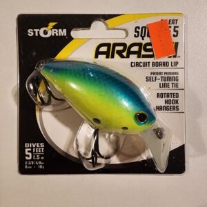 Storm Silent Sqaure 5 Arashi: 2 3/8" 5/8oz 5ft: Blue/Chart