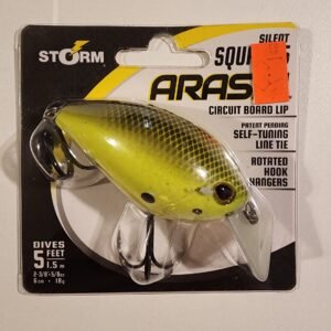 Storm Silent Square 5 2 3/8" 5/8oz 5ft: Chart/Blk