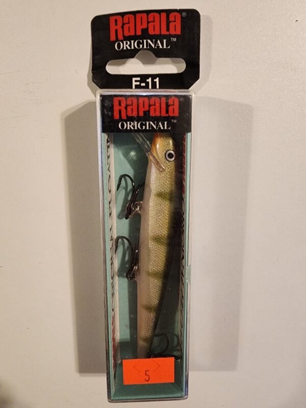 Rapala Original Floating F-11 4 3/8" 3/16oz 4-6FT: Yellow Perch