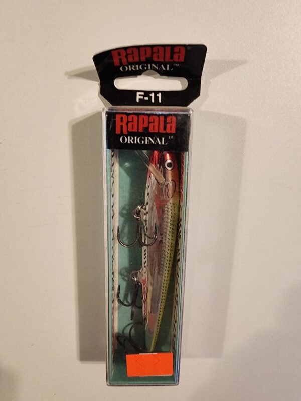Rapala Original Floating F-11 4 3/8" 3/16oz 4-6FT: Chrome Clown
