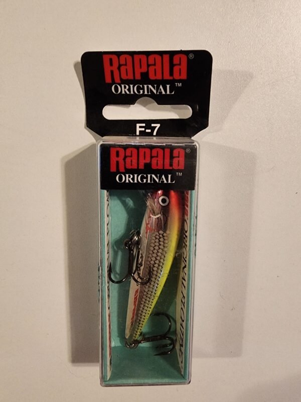 Rapala Original Floating F-7 2 3/4" 1/8oz 3-5FT- Chrome Clown