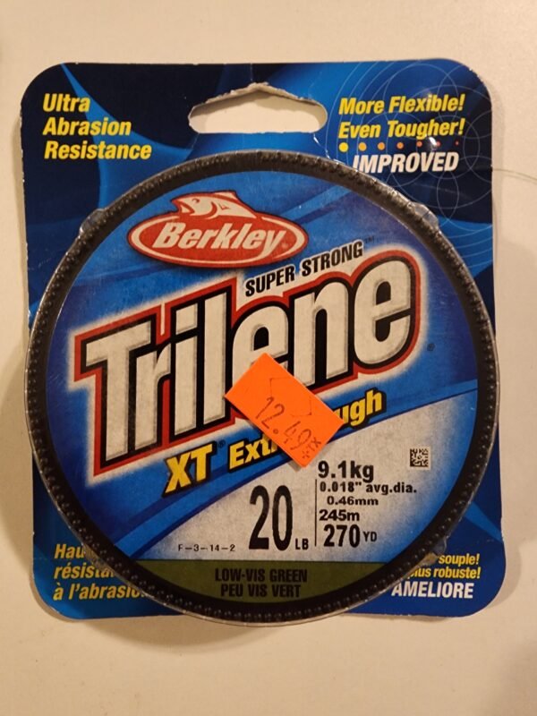 Berkley Trilene XT Extra Tough 270yds Low-vis green