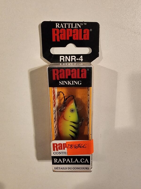 Rapala Rattlin' Sinking 1 1/2" 3/16oz- Firetiger