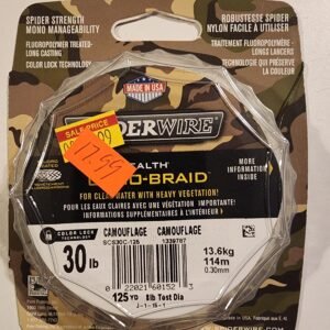 SpiderWire Camo-Braid 30lbs 125yds