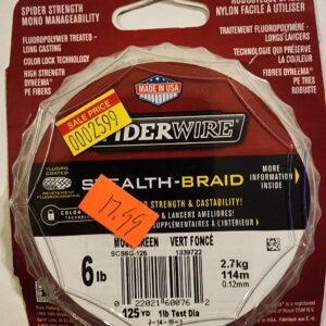 SpiderWire Stealth Braid 125yds