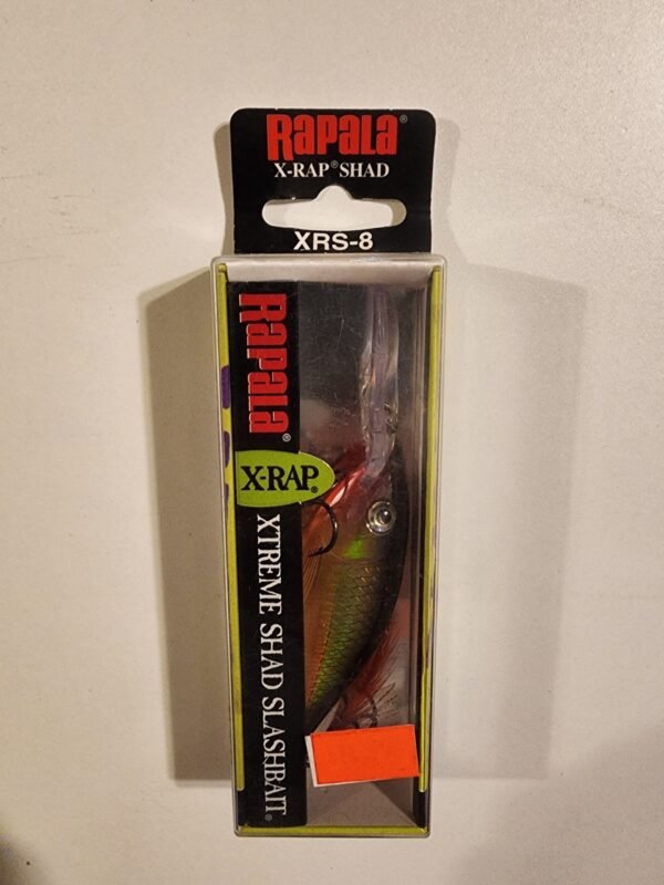 Rapala X-Rap Shad Xtreme Shad Slashbait 3 1/8" 1/2oz 7-15ft: Black/Gold