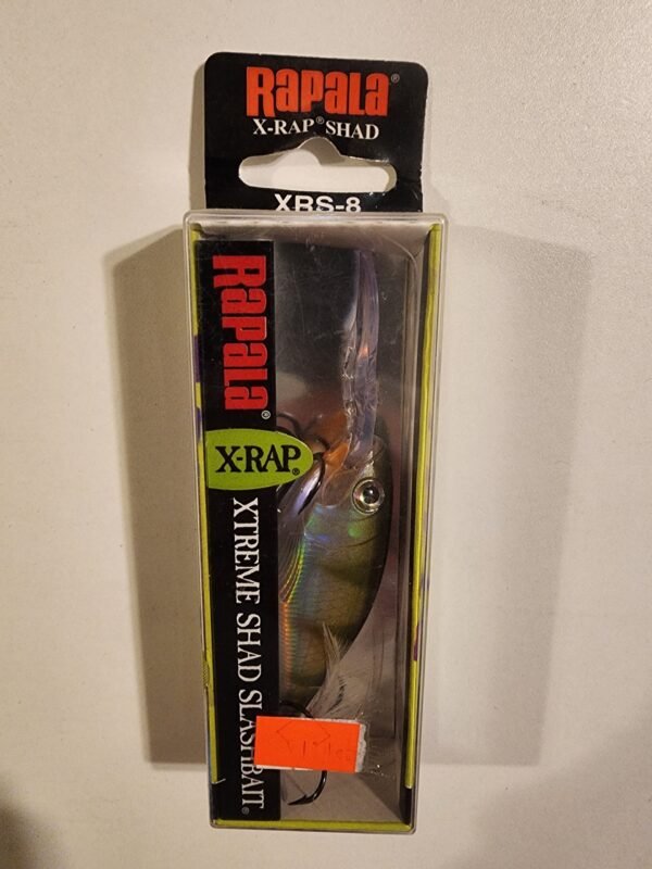 Rapala X-Rap Shad Xtreme Shad Slashbait 3 1/8" 1/2oz 7-15ft: Natural Perch