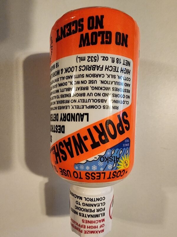 Atsko Sport-Wash Scent Destroying Laundry Detergent NO GLOW NO SCENT