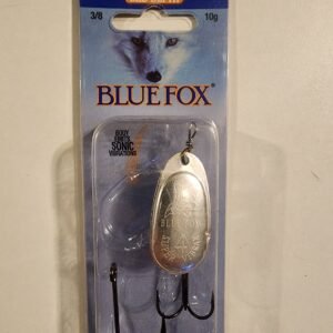 Blue Fox Vibrax Mid Depth 3/8oz: BF4 Silver