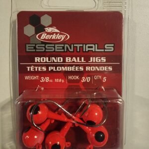 Berkley Essential Round Ball Jigs: 3/8oz Pink
