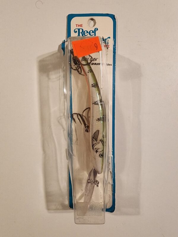 Reef Runner Fishing Lures Deep Diver 10'-28'ft: White Tiger (Black/white/Orange)