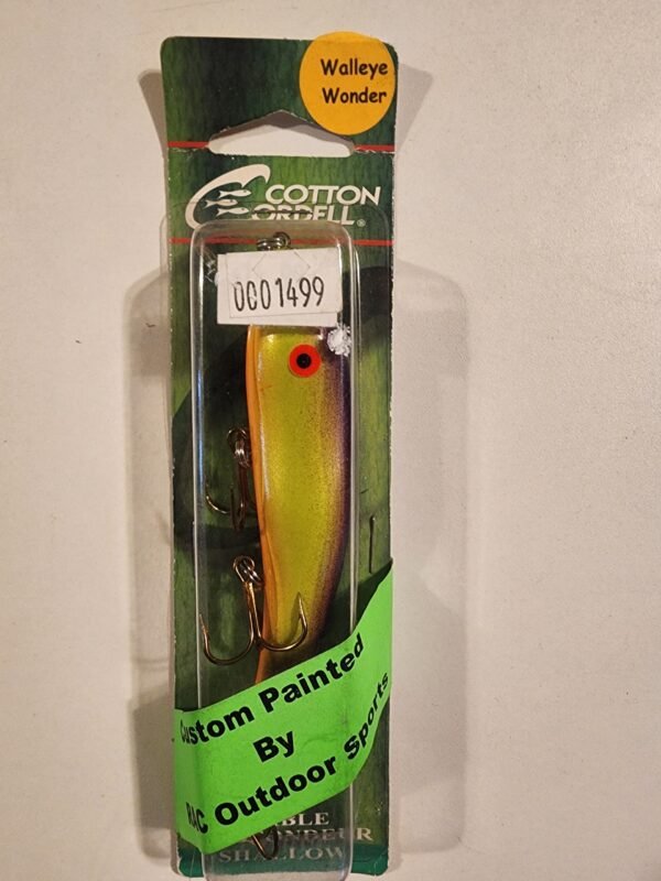 Cotton Cordell Rippling Redfin Custom Painted RAC Outdoors: Walleye Wonder