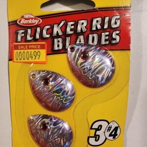 Berkley Flicker Rig Blades Colorado #4 3pack: Purple Candy