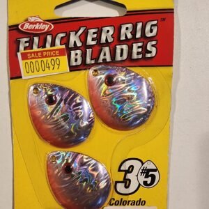 Berkley Flicker Rig Blades Colorado #5, 3pack: Purple Candy
