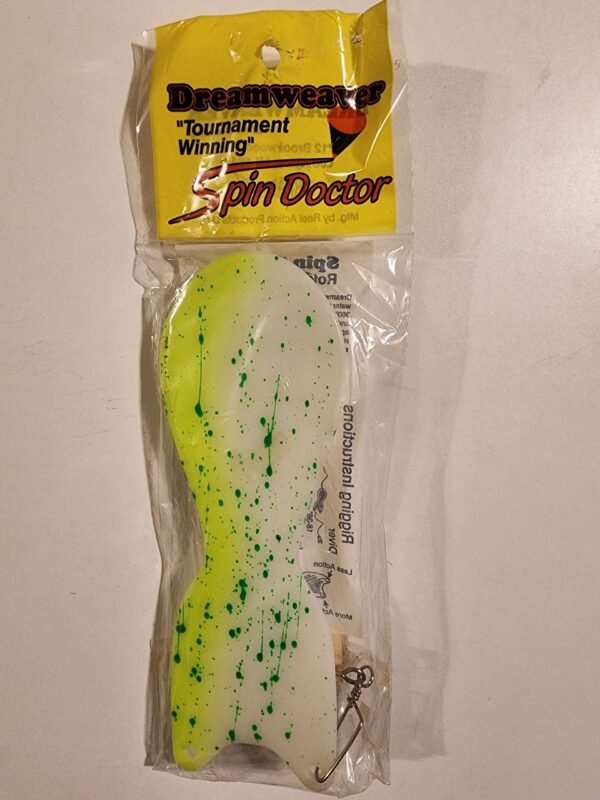Dreamweaver "Tournament Winning" Spin Doctor 8": Chartreuse Splatter Back 70521