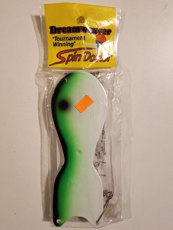 Dreamweaver "Tournament Winning" Spin Doctor 8": Albino Gator 70044 (blk/green/white)