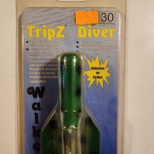 Walker TRIPZ Jet DIVER 30ft: Golby #30 (green/white/dots)