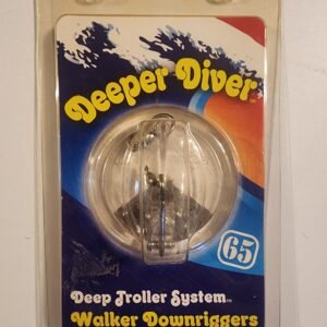 Walker Deeper Diver 65mm Clear: Clear transparent