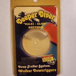 Walker Deeper Diver Maxi-Glow Bottom 65mm: Glow in the Dark