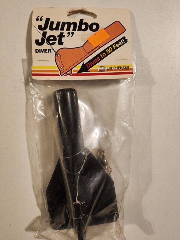 Luhr-Jensen "Jumbo Jet" Diver Dives to 50ft: Black