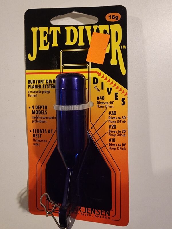 Luhr-Jensen Jet Diver #20 Dives 20ft: Purple Chrome