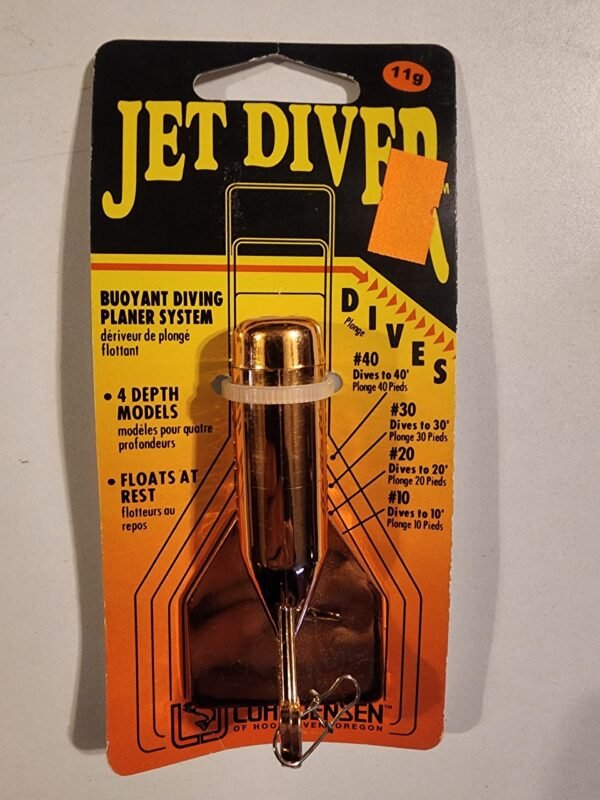 Luhr-Jensen Jet Diver #10 Dives 10ft: Copper