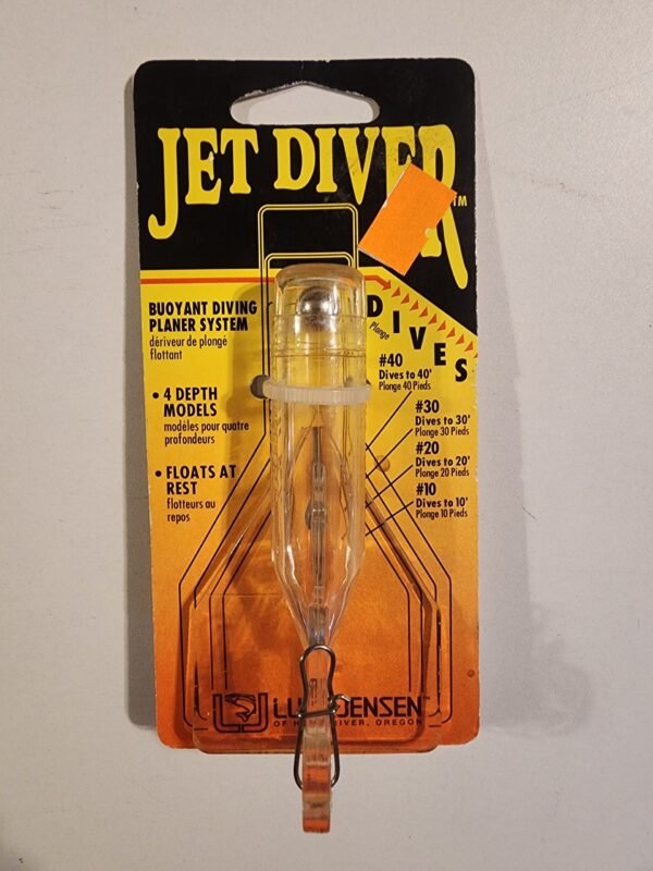 Luhr-Jensen Jet Diver #30 Dives 30ft: Clear