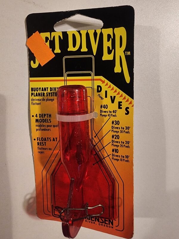 Luhr-Jensen Jet Diver #20 Dives 20ft: Pink Crystal Glittler