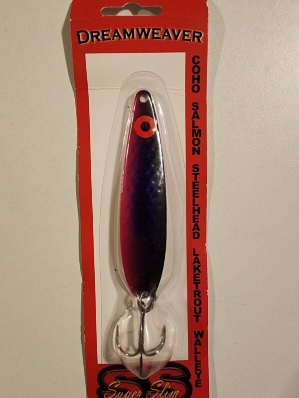 Dreamweaver Super Slim SS Spoons SS508: Andy Walleye Slapper (pink/purple/blk)