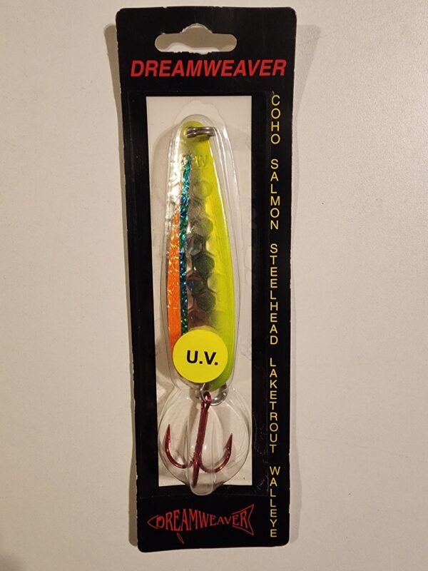 Dreamweaver Spoon Regular Spoon: UV Get R Done (orange/green/silver/chart)