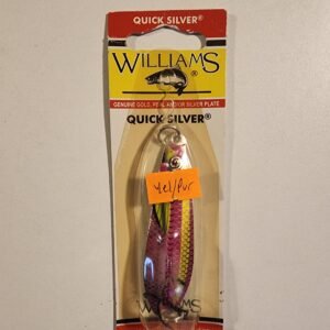 Williams Quick Silver QS3P 3 1/4": Yellow Purple