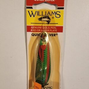Williams Quick Silver QS3GR 3 1/4": Green/Red